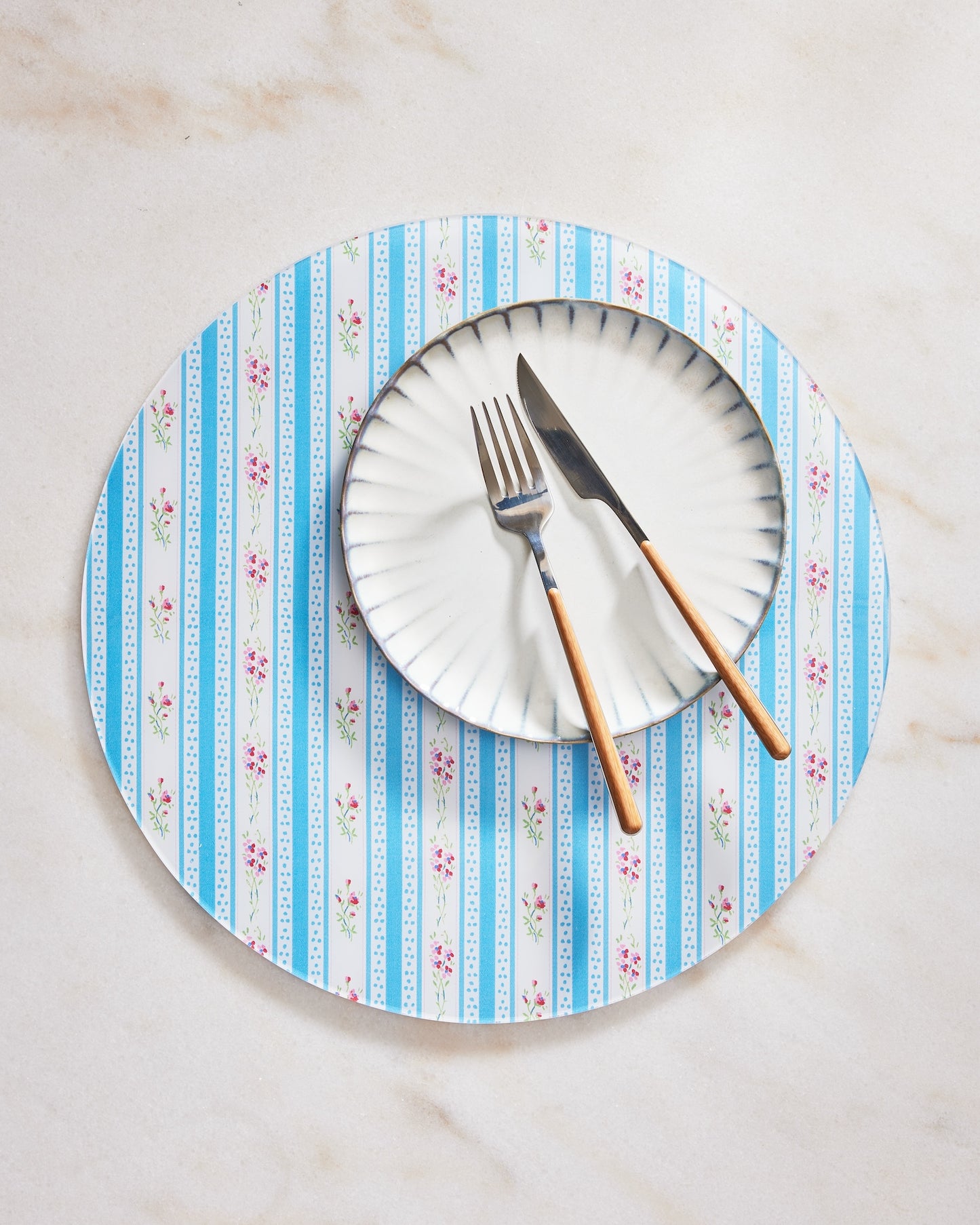 
                  
                    Mabel Vintage Stripe Placemat
                  
                