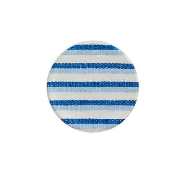 
                  
                    Bonham Blue Stripe Coaster
                  
                