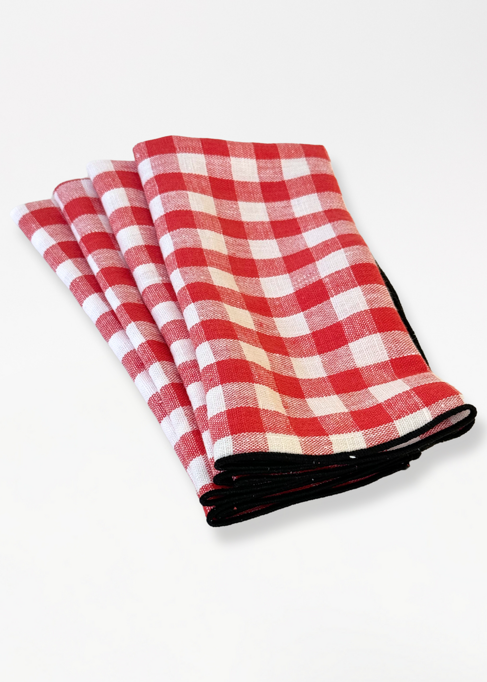 Harriet Red Gingham Napkin