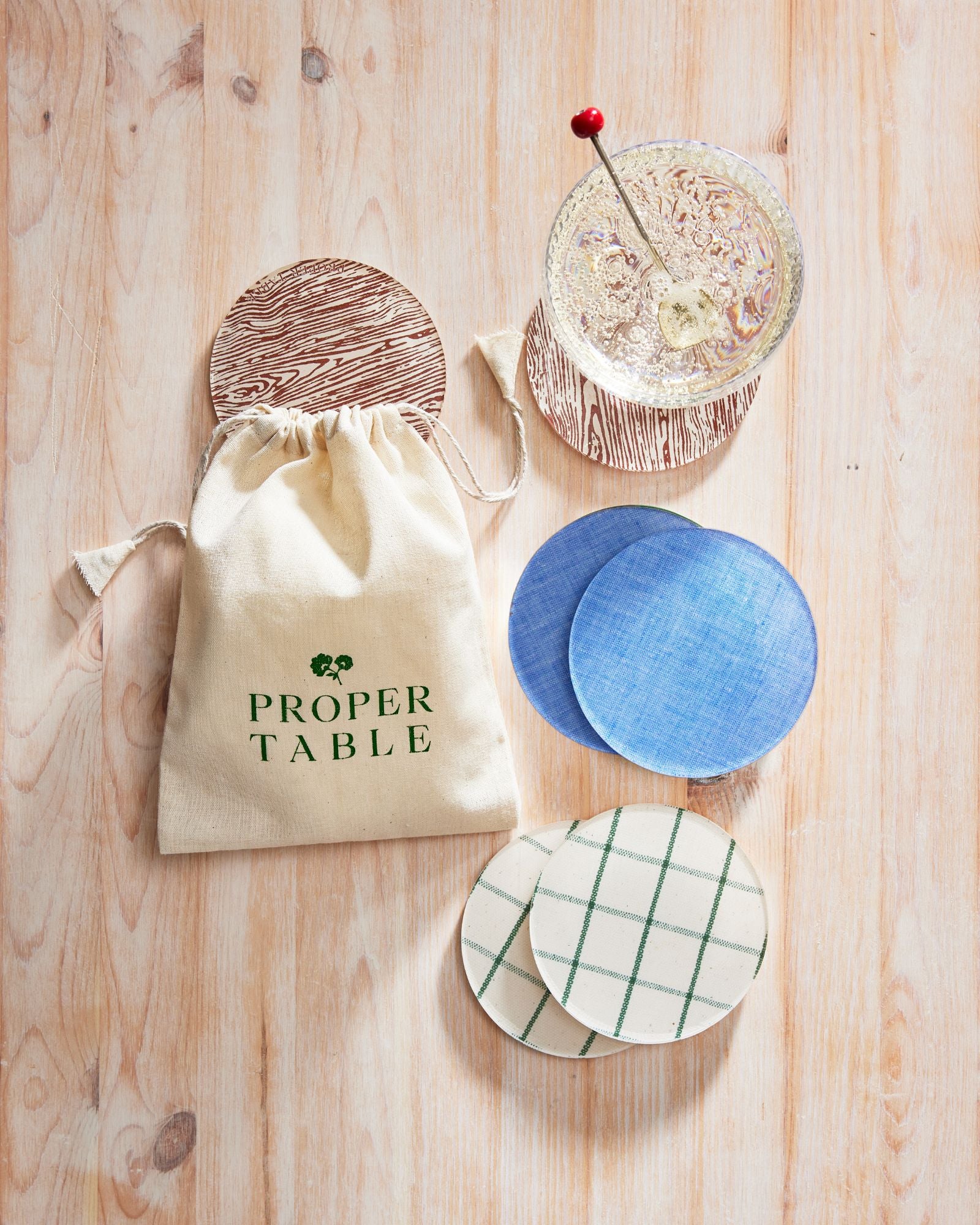 Stacking Coasters Picnic Perfect Coaster Stack – Proper Table Co.