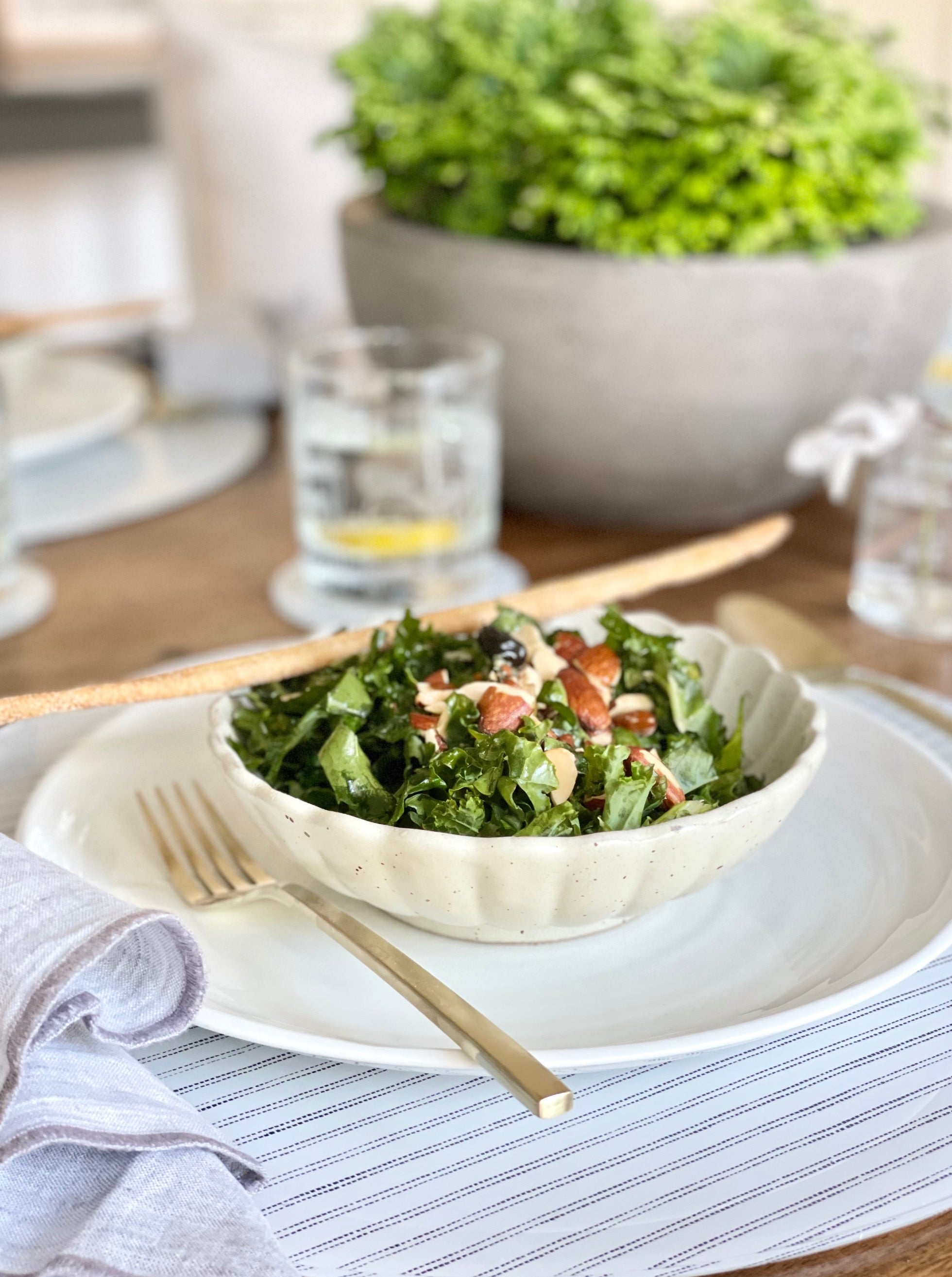 Eliot Ticking Placemat Proper Table Co.