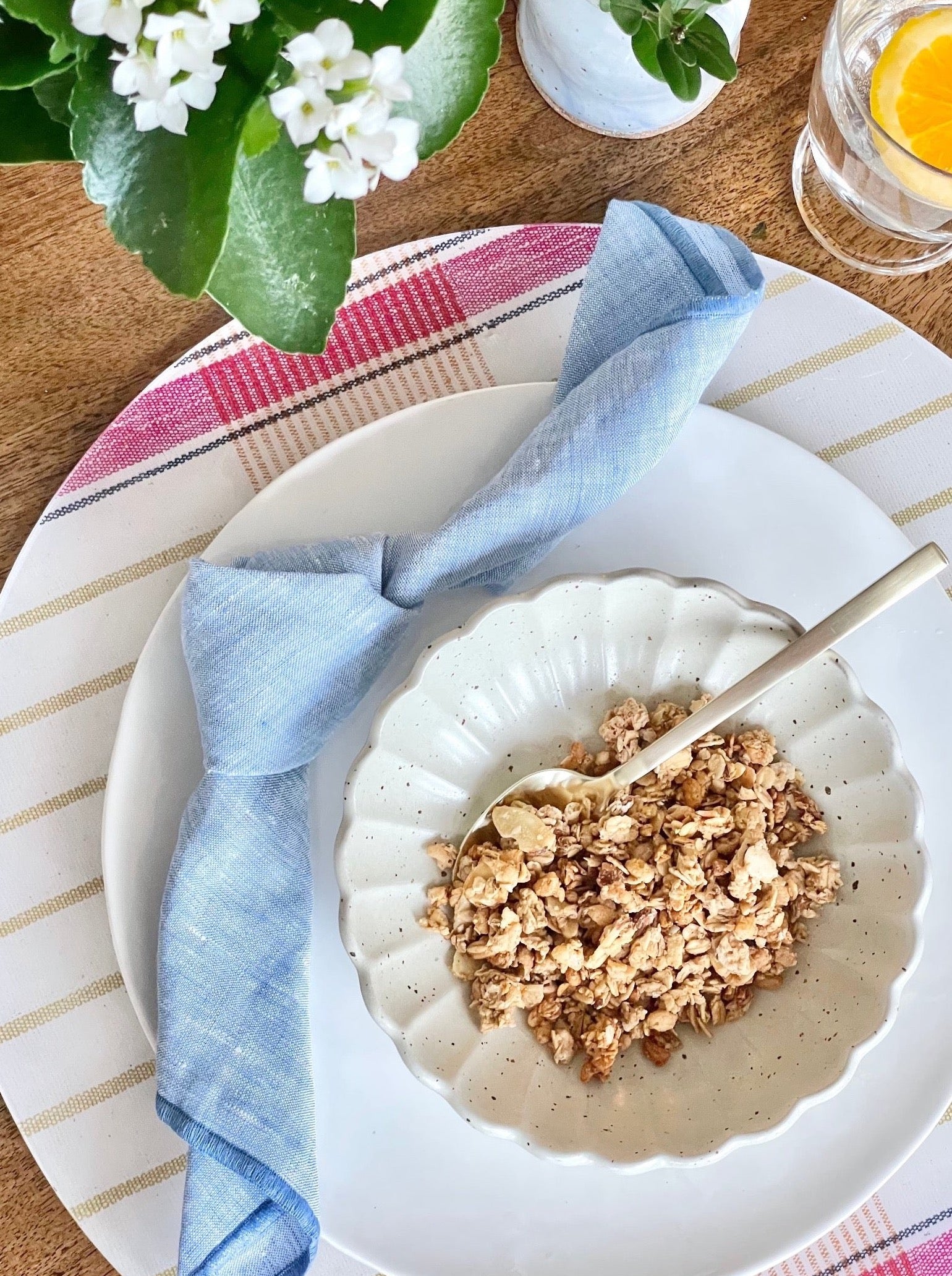 Rose HandLoomed Placemat Proper Table Co.