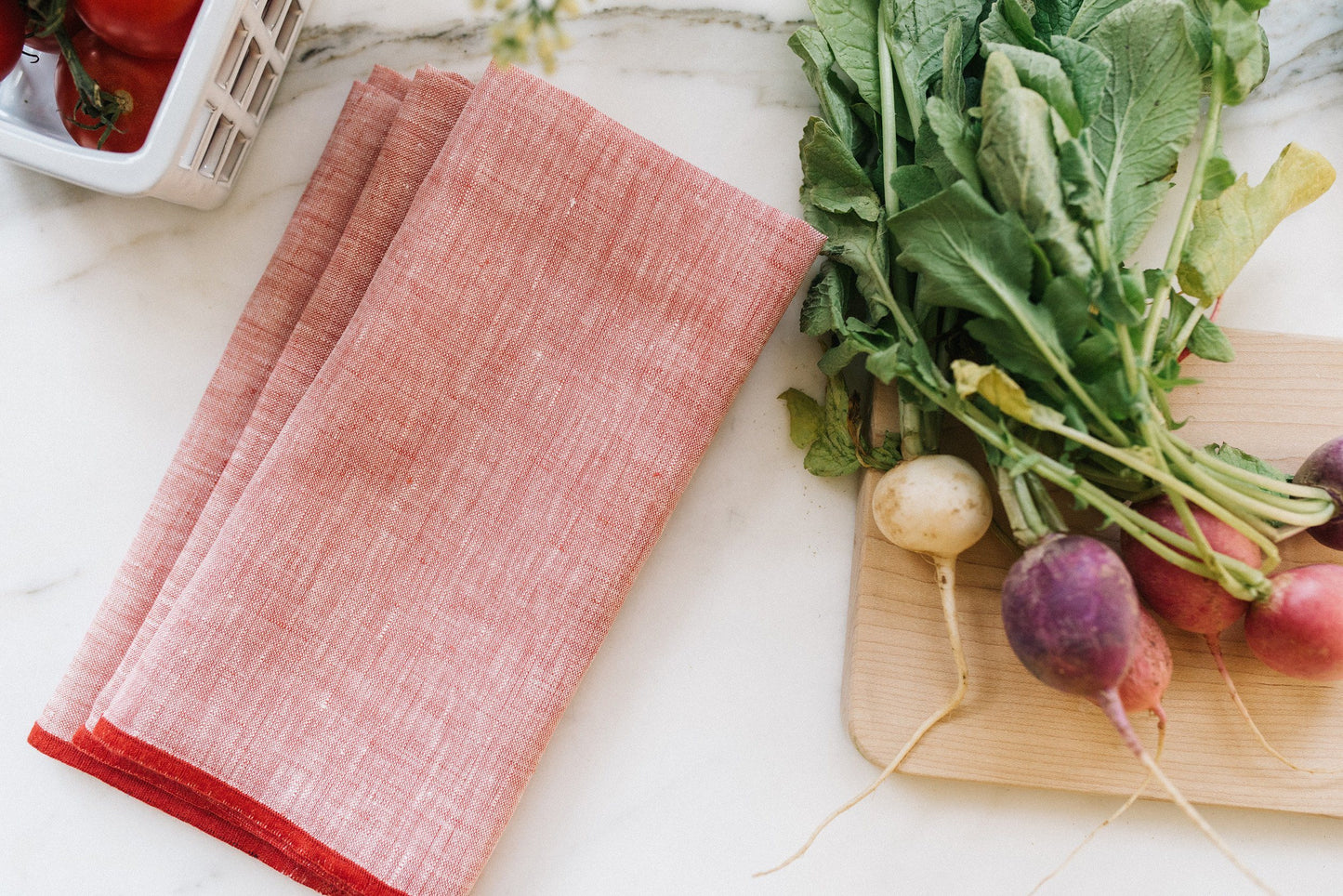 Waller Chambray Napkin Napkins Proper Table Co. 